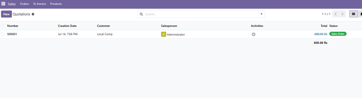 Restricted user cannot see Valium sale orders